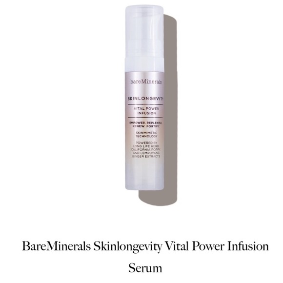2 Bareminerals Skinlongevity Vital Power Infusion Serums - Picture 5 of 7